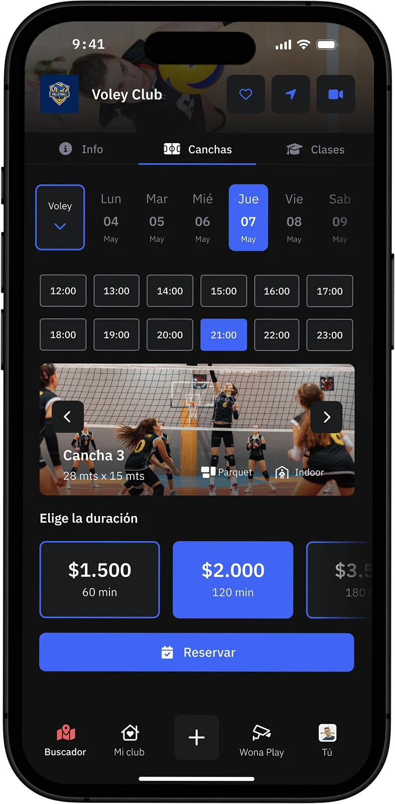 Encontre quadras disponíveis em segundos e reserve seu lugar sem chamadas nem demoras. Escolha o esporte, o horário e pronto: sua partida começa com alguns cliques.