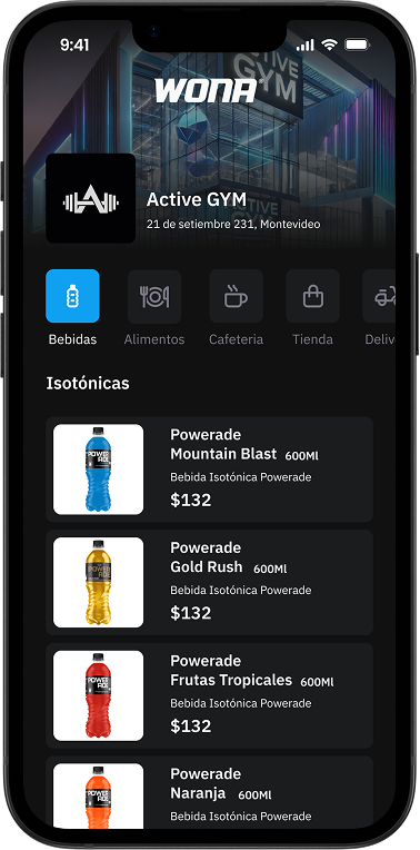 Digital menu with QR