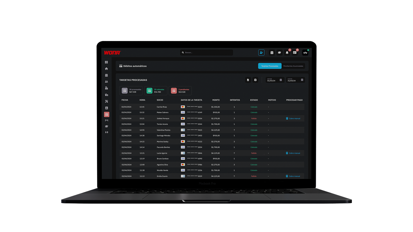 Automatic debits