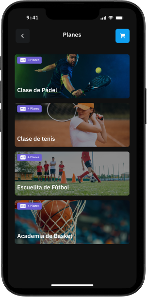 Sports classes