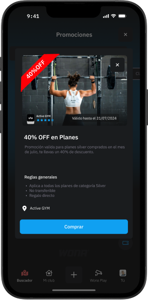 Promotions section